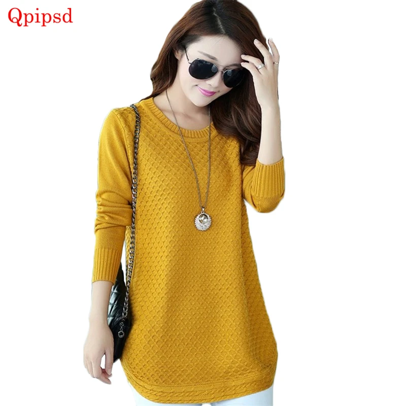Plus size 3XL 2018 Autumn Womens Long Sweater Women Solid Knitted Winter Women's Sweater Pullover Female O-Neck Knitted Sweater
Plus size 3XL 2018 Autumn Womens Long Sweater Women Solid Knitted Winter Women's Sweater Pullover Female O-Neck Knitted Sweater
