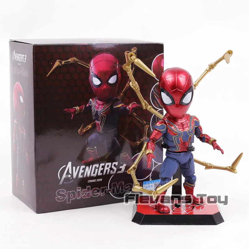 

Marvel Avengers Infinity War Iron Spider Egg Attack Figure Toy Doll Brinquedos Figurals Gift