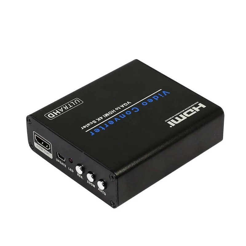 4K HDTV Audio Video Scaler VGA to HDMI 4K Converter Analog to Digital HDMI for PC Laptop OD889
4K HDTV Audio Video Scaler VGA to HDMI 4K Converter Analog to Digital HDMI for PC Laptop OD889
