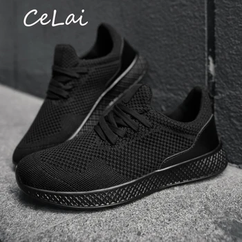 CeLai Breathable Men Sneakers Male Shoes Adult Red Black Comfortable Non-slip Soft Mesh Light Men Shoes 2019 Summer New A-052
CeLai Breathable Men Sneakers Male Shoes Adult Red Black Comfortable Non-slip Soft Mesh Light Men Shoes 2019 Summer New A-052