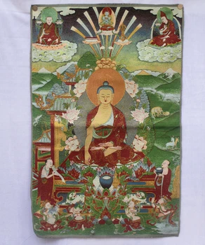 Collectible Traditional Tibetan Buddhism in Nepal Thangka of Buddha paintings ,Big size Buddhism silk brocade painting p002508
Collectible Traditional Tibetan Buddhism in Nepal Thangka of Buddha paintings ,Big size Buddhism silk brocade painting p002508