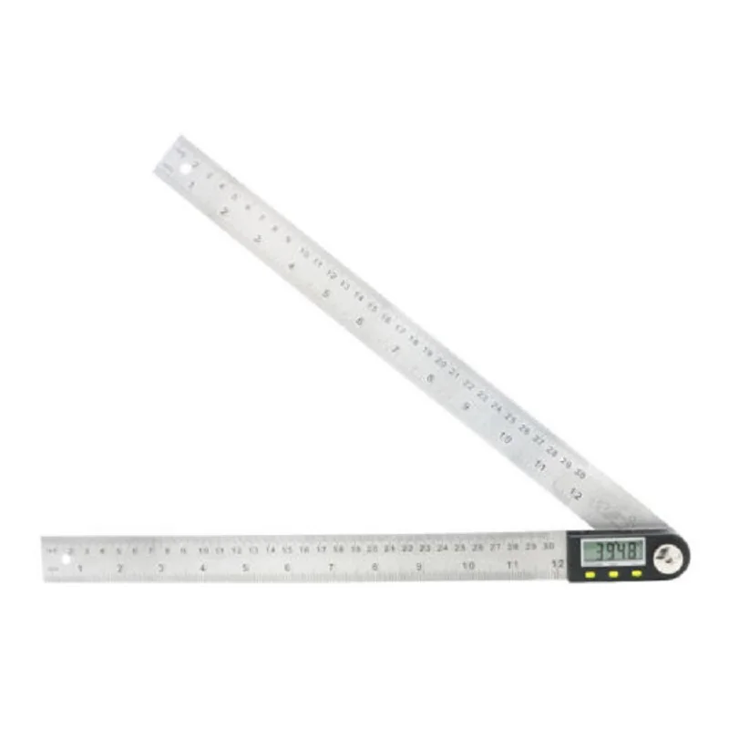 200/300mm 8/12" Digital Angle Ruler Finder Meter Protractor Inclinometer Goniometer Electronic Gauge Stainless Steel | Инструменты