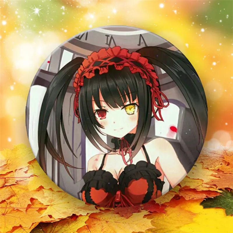 1pcs Anime Badge DATE A LIVE Tokisaki Kurumi alloy Badge Accessories For Clothes Hat Backpack Decoration BROOCH cosplay props
1pcs Anime Badge DATE A LIVE Tokisaki Kurumi alloy Badge Accessories For Clothes Hat Backpack Decoration BROOCH cosplay props