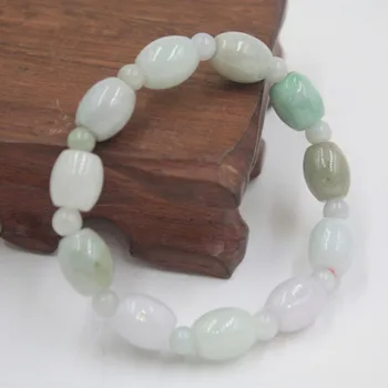 New A Grade Oil Green Jade Jadeite Women Men Smooth Oval Bead Bracelet 10mm
New A Grade Oil Green Jade Jadeite Women Men Smooth Oval Bead Bracelet 10mm