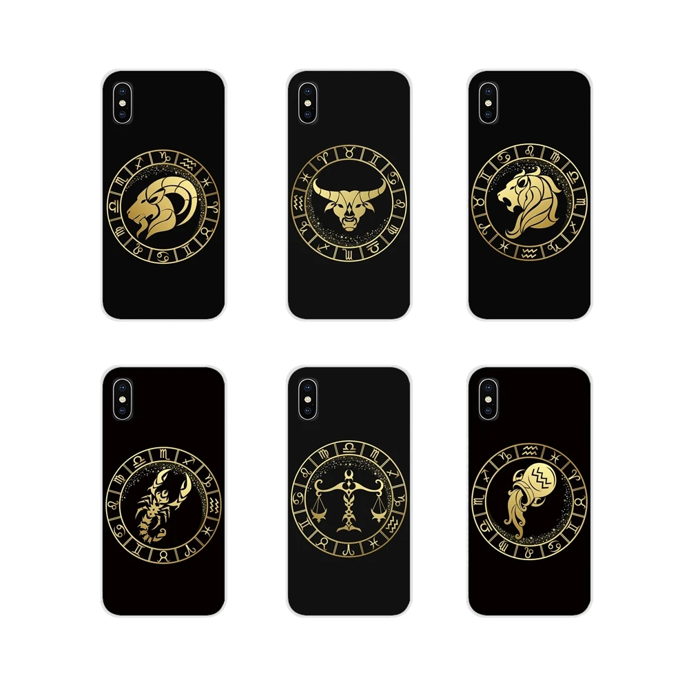 

Accessories Phone Cases Covers For Apple iPhone X XR XS MAX 4 4S 5 5S 5C SE 6 6S 7 8 Plus ipod touch 5 6 Zodiac Signs
