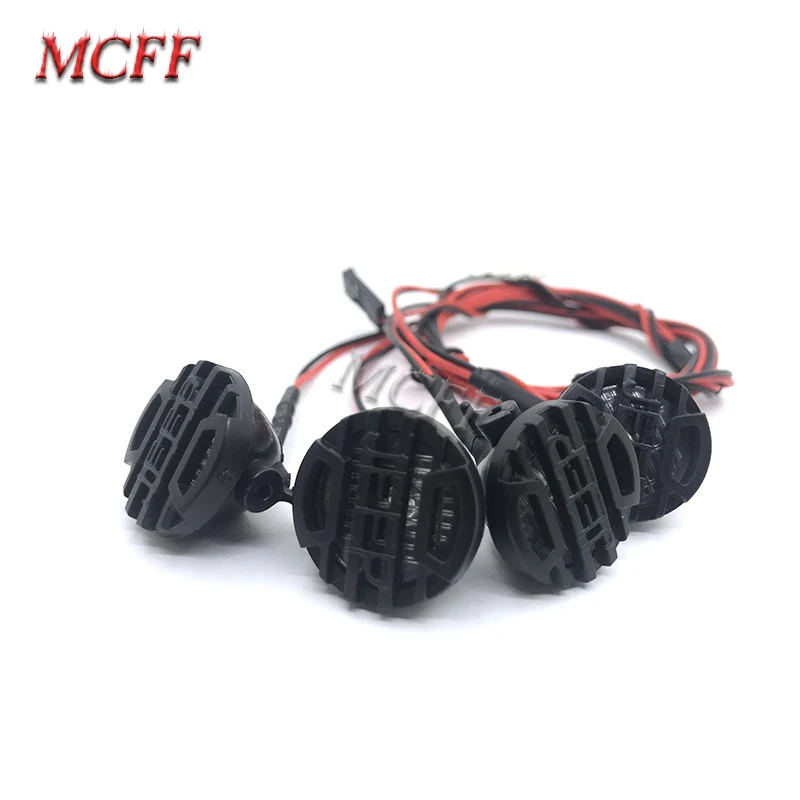 4 Round LED Light Cover for RC Car 1:10 RC Crawler Traxxas TRX-4 Axial SCX10 90046 Tamiya CC01 RC4WD D90 MST HPI
4 Round LED Light Cover for RC Car 1:10 RC Crawler Traxxas TRX-4 Axial SCX10 90046 Tamiya CC01 RC4WD D90 MST HPI