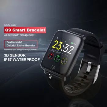Large Screen Blood Pressure Smart Wristband Sports Waterproof Watch Color Screen Smart Bracelet Q9 Sports Step
Large Screen Blood Pressure Smart Wristband Sports Waterproof Watch Color Screen Smart Bracelet Q9 Sports Step