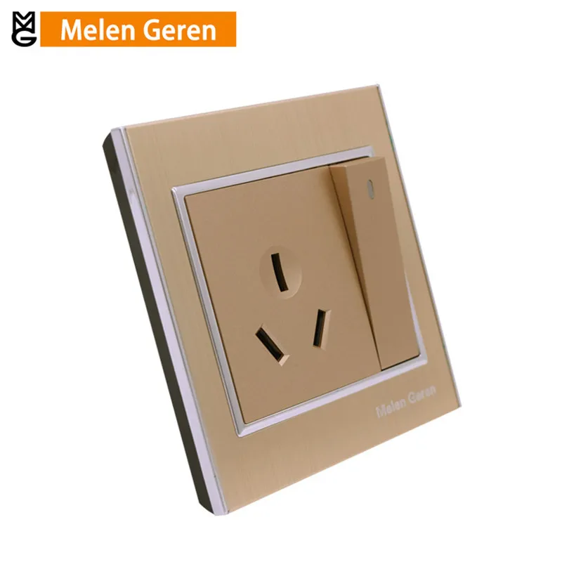 AU Standard Air Conditioning Electric Wall Socket Switch Panel Outlet Power Plug Base for Water Heater Panel Luxury Brushed Gold
AU Standard Air Conditioning Electric Wall Socket Switch Panel Outlet Power Plug Base for Water Heater Panel Luxury Brushed Gold
