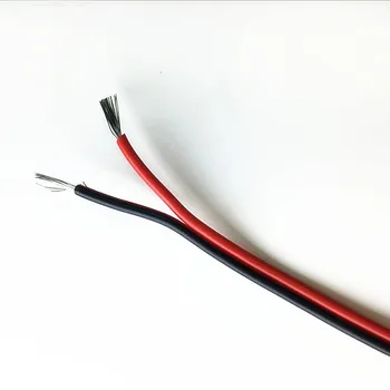 10m/lot 20awg 2pin Extension Cable Wire Cord for Led Strips Single Colour 3528 5050 5630 2835 Red/Black Hookup Wire 5V12V24V DC
10m/lot 20awg 2pin Extension Cable Wire Cord for Led Strips Single Colour 3528 5050 5630 2835 Red/Black Hookup Wire 5V12V24V DC