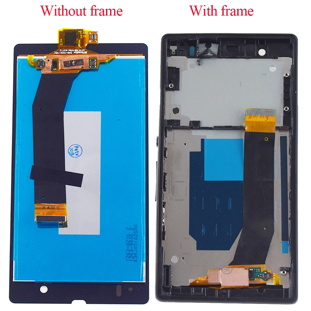 For Sony Xperia Z LCD Display L36H L36i C6606 C6603 C6602 C660X C6601 LCD Display Screen Touch Screen Digitizer Assembly Frame
For Sony Xperia Z LCD Display L36H L36i C6606 C6603 C6602 C660X C6601 LCD Display Screen Touch Screen Digitizer Assembly Frame