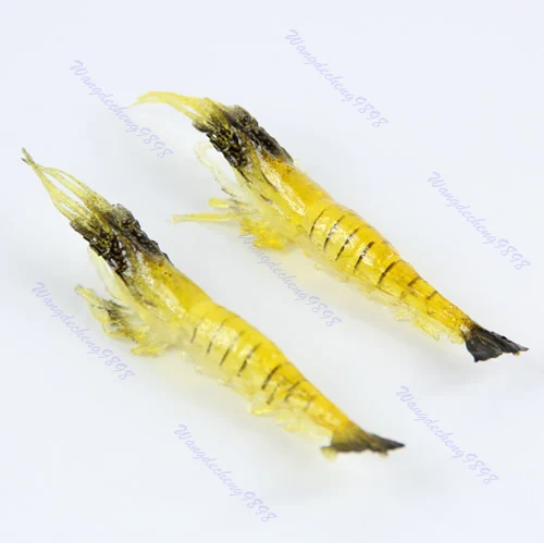 F85 New 10pcs/lot 90mm 4g Soft Simulation Prawn Shrimp Shaped Bait Fishing Saltwater Lures Hot
F85 New 10pcs/lot 90mm 4g Soft Simulation Prawn Shrimp Shaped Bait Fishing Saltwater Lures Hot