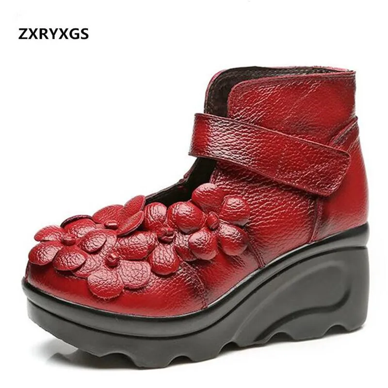 2023 Spring New Classic Handmade Flowers Wedges High Heels Genuine Leather Boots Women Shoes Boots Elegant Fashion Martin Boots
2023 Spring New Classic Handmade Flowers Wedges High Heels Genuine Leather Boots Women Shoes Boots Elegant Fashion Martin Boots