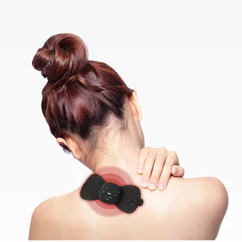 Mini TENS EMS Massager Rechargeable Butterfly Design full Body Muscle Massager Electronic Slimming neck lumbar calf Massager
Mini TENS EMS Massager Rechargeable Butterfly Design full Body Muscle Massager Electronic Slimming neck lumbar calf Massager