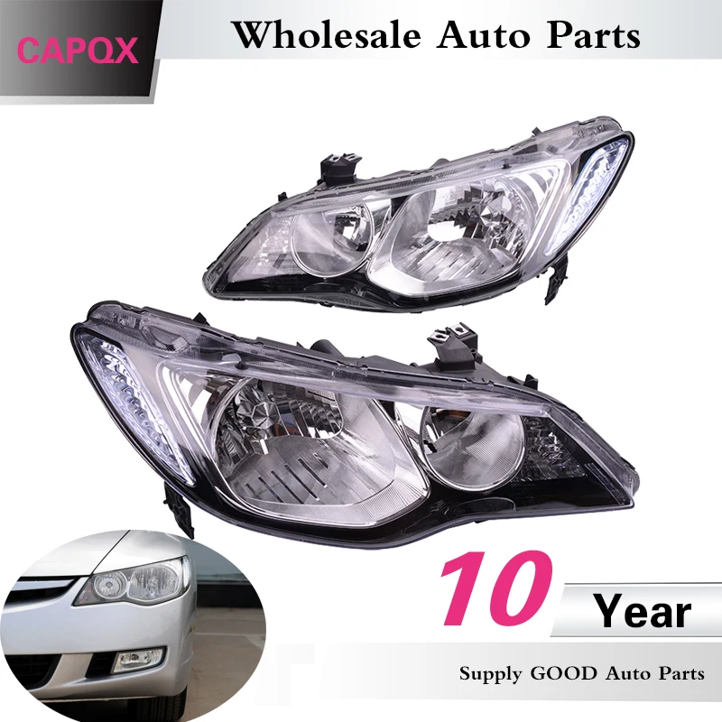 CAPQX 2PCS High quality front head light lamp headlight 33150-TX3-H01 For CIVIC USA FD1 FD2 2006 2007 2008 2009 2010 2011 ,CIIMO
CAPQX 2PCS High quality front head light lamp headlight 33150-TX3-H01 For CIVIC USA FD1 FD2 2006 2007 2008 2009 2010 2011 ,CIIMO