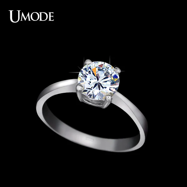 UMODE Classic Design 1.25ct AAA CZ Diamond Halo Wedding Rings For Women Fashion Jewelry Rose Gold/White Gold Plated Ring AJR0136
UMODE Classic Design 1.25ct AAA CZ Diamond Halo Wedding Rings For Women Fashion Jewelry Rose Gold/White Gold Plated Ring AJR0136