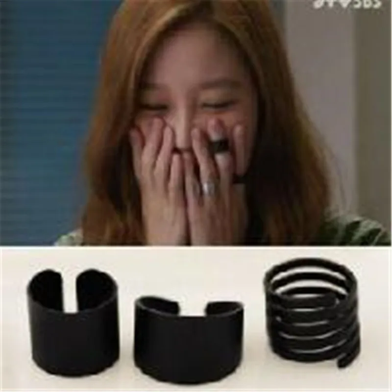 3pcs/set Women Punk Black Plain Above Knuckle Ring Midi Finger Tip Rings Set for Women Girl Fashion trendy Joint Ring Party Gift
3pcs/set Women Punk Black Plain Above Knuckle Ring Midi Finger Tip Rings Set for Women Girl Fashion trendy Joint Ring Party Gift