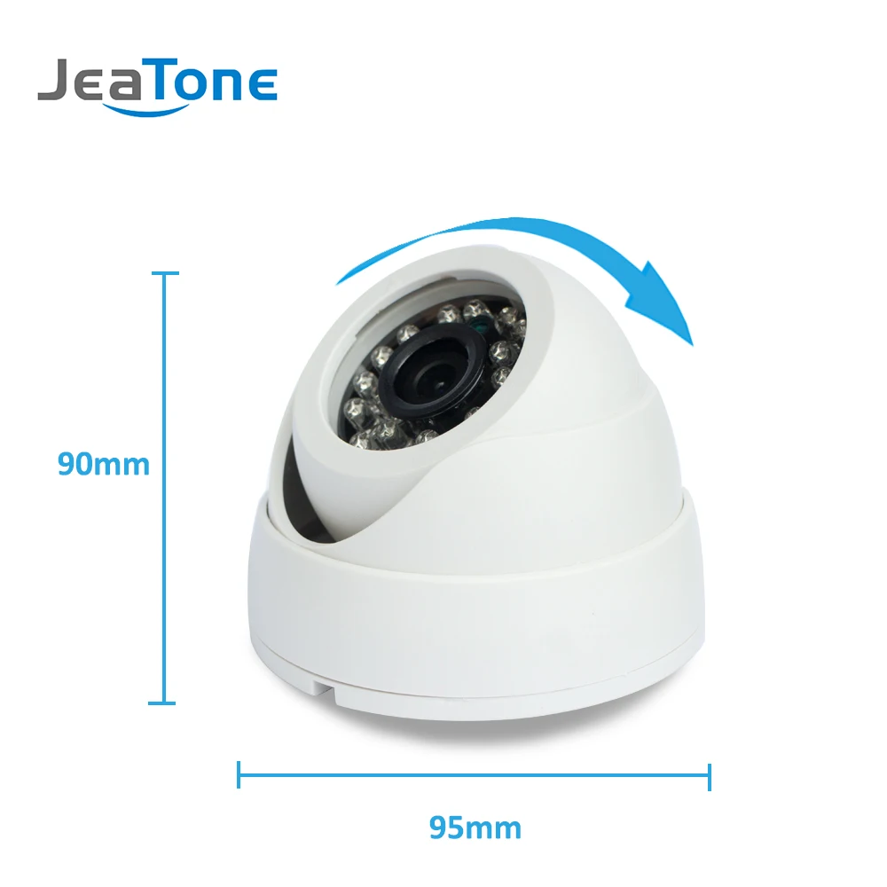 JeaTone мини камера 720P/960P/1080P AHD купольная камера видеонаблюдения для помещений CMOS камера белого цвета 15 м ИК Ночное Видение
JeaTone мини камера 720P/960P/1080P AHD купольная камера видеонаблюдения для помещений CMOS камера белого цвета 15 м ИК Ночное Видение