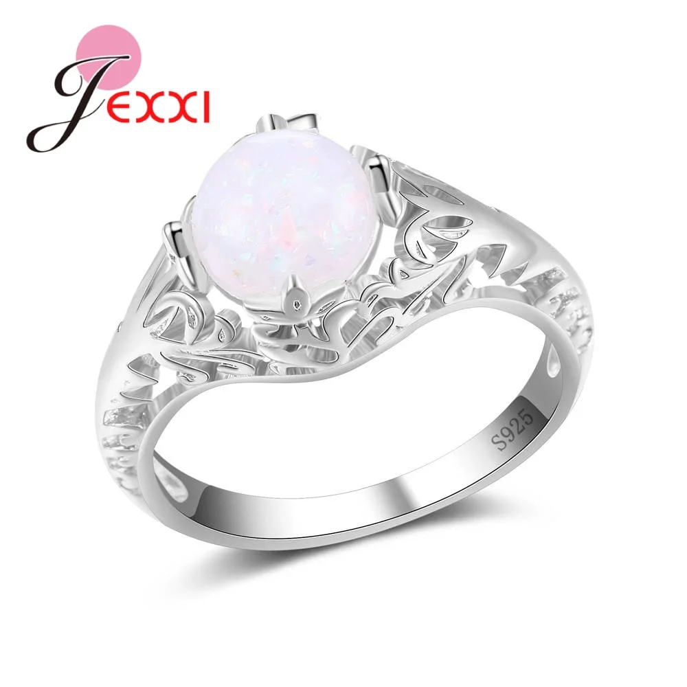 Gorgeous Extravagant Women Rings Hellow Pattern Accessories 925 Sterling Silver Jewelry Rings With Opal Stone Hot Sell
Gorgeous Extravagant Women Rings Hellow Pattern Accessories 925 Sterling Silver Jewelry Rings With Opal Stone Hot Sell