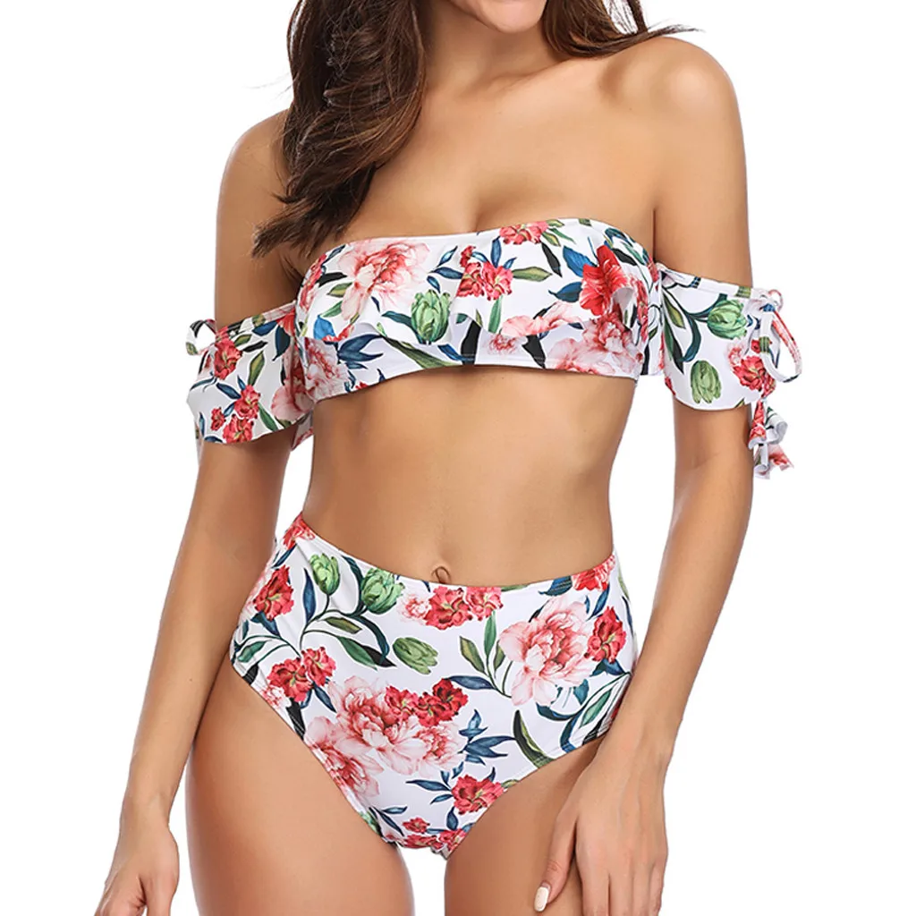 Swimwear women tankini plus size 2019 Summer Lotus Leaf Print Swimsuit for women high waisted brazilian bikinis set biquini
Swimwear women tankini plus size 2019 Summer Lotus Leaf Print Swimsuit for women high waisted brazilian bikinis set biquini