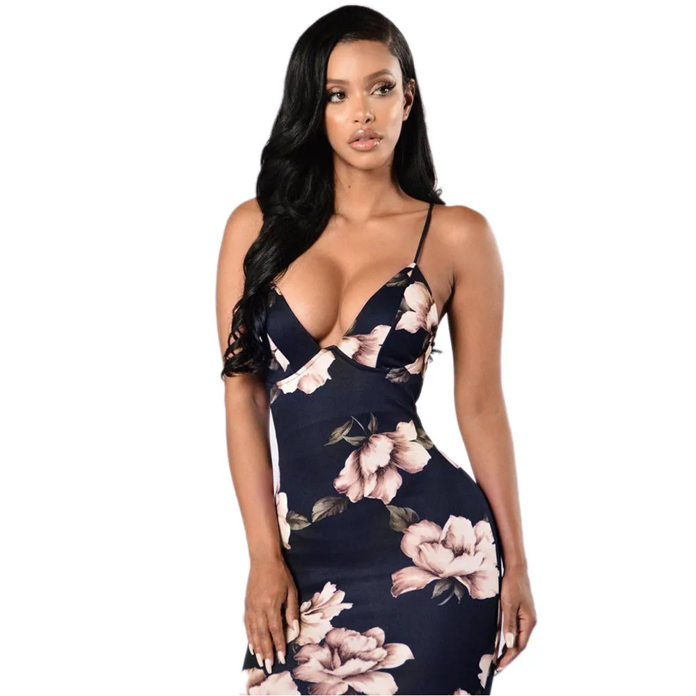 JAYCOSIN Sexy Summer Dress New Womens Spaghetti Strap V Neck Foral Print Slim Bandage Bodycon Evening Party Short Mini Dress
JAYCOSIN Sexy Summer Dress New Womens Spaghetti Strap V Neck Foral Print Slim Bandage Bodycon Evening Party Short Mini Dress