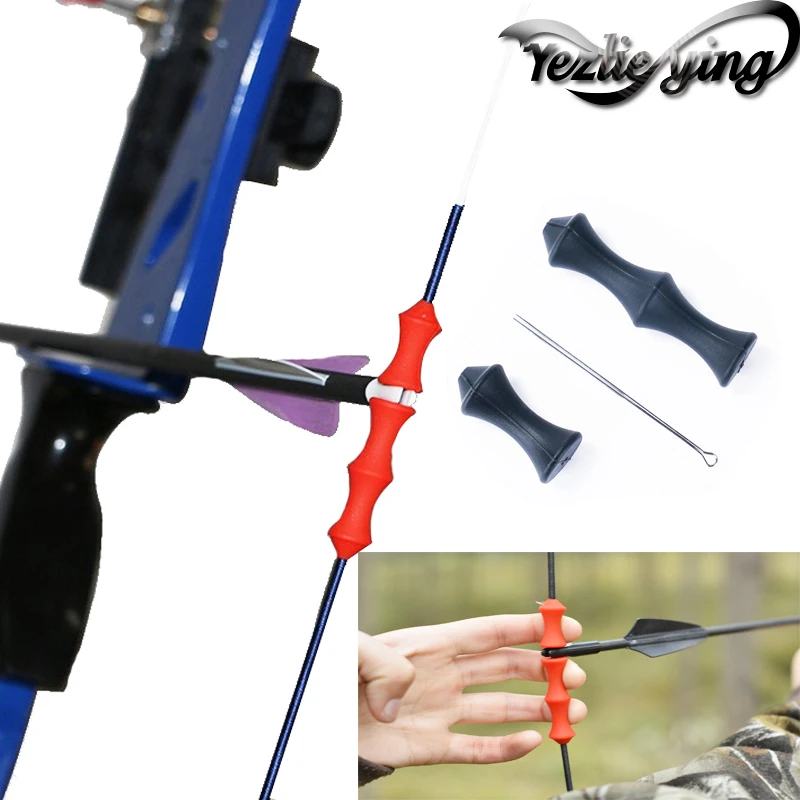 Archery Accessories Bowstring Finger Saver Tab Bow Silicone Finger Release Recurve Bow Archery
Archery Accessories Bowstring Finger Saver Tab Bow Silicone Finger Release Recurve Bow Archery
