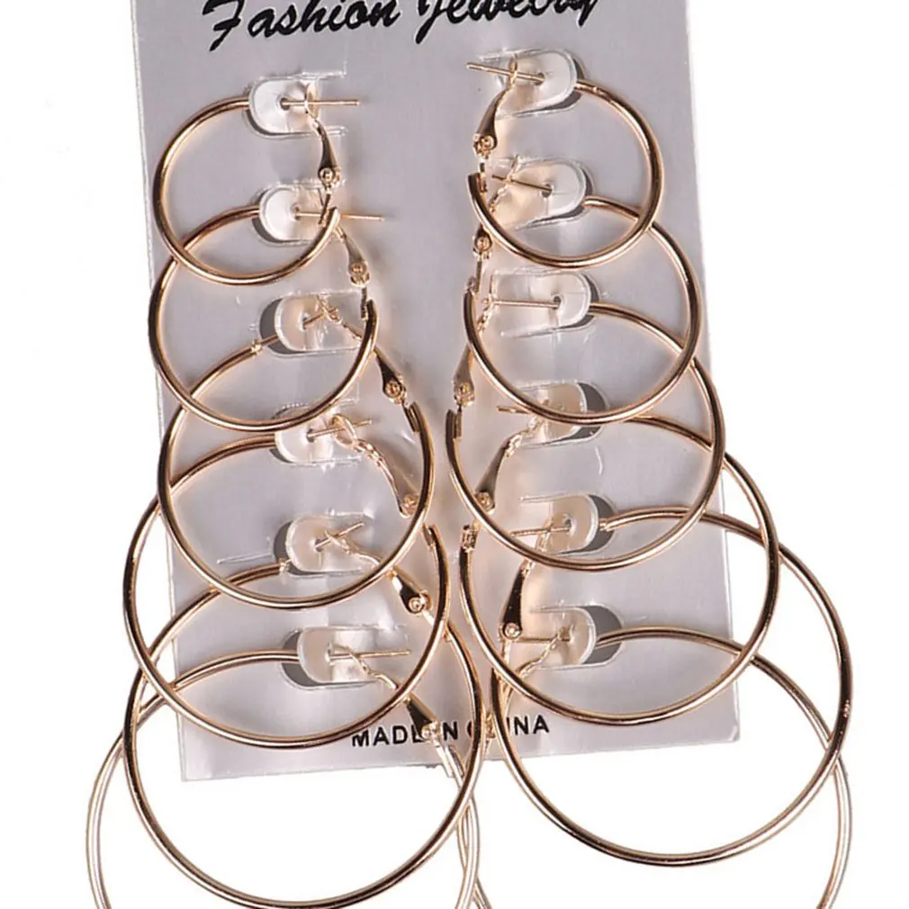 Circles Hoop Earrings Fashion Charming Exaggerated Double Large Round Circle Earrings Metal For Women Statement Jewelry
Circles Hoop Earrings Fashion Charming Exaggerated Double Large Round Circle Earrings Metal For Women Statement Jewelry