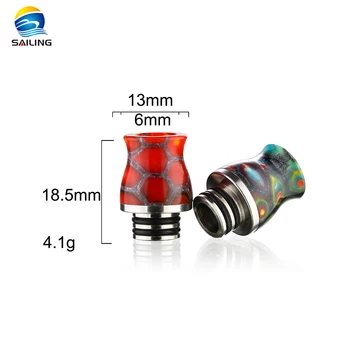 Sailing VAPE SS +Epoxy Resin 810 Drip Tips for TFV8 / TFV12 Smoke Atomizer Electronic Cigarette
Sailing VAPE SS +Epoxy Resin 810 Drip Tips for TFV8 / TFV12 Smoke Atomizer Electronic Cigarette