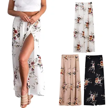 Newly Summer Women Wide Leg Pants Chiffon High Waist Split Floral Printed Beach Casual Trousers DO99
Newly Summer Women Wide Leg Pants Chiffon High Waist Split Floral Printed Beach Casual Trousers DO99