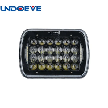 Undoeve 7"x 5" LED High Low Beam Rectangular Headlight for Jeep Wrangler YJ 1986-1995 Cherokee XJ 1984-2001 Comanche WJ
Undoeve 7"x 5" LED High Low Beam Rectangular Headlight for Jeep Wrangler YJ 1986-1995 Cherokee XJ 1984-2001 Comanche WJ