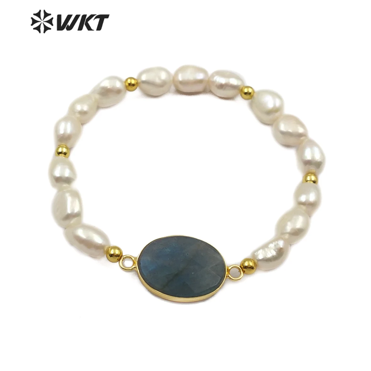 WT-B457 Labradorite&Pearl Bracelet Oval Shape Labradorite Pendant With Rice Shape White Pearl Charm Handmade Bracelet Jewelry
WT-B457 Labradorite&Pearl Bracelet Oval Shape Labradorite Pendant With Rice Shape White Pearl Charm Handmade Bracelet Jewelry