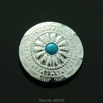 (KB306) 10pc 1-1/8'' (3.0cm) Western Flower Concho Japan-Style w/ Blue Stone Leathercraft Concho
(KB306) 10pc 1-1/8'' (3.0cm) Western Flower Concho Japan-Style w/ Blue Stone Leathercraft Concho