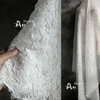 Pleated 3D crack texture special texture pleated clothing designer fabric for patchwork bazin riche getzner tissu au metre
Pleated 3D crack texture special texture pleated clothing designer fabric for patchwork bazin riche getzner tissu au metre