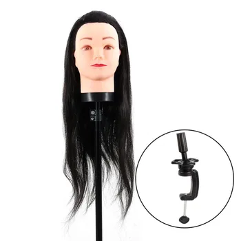 40cm Mannequin Head Long Black Hair Mannequin Head Styling Training Practice Hairdressing Dolls Manikin Mannequin Head Dummy Head Cosmetology Model
40cm Mannequin Head Long Black Hair Mannequin Head Styling Training Practice Hairdressing Dolls Manikin Mannequin Head Dummy Head Cosmetology Model