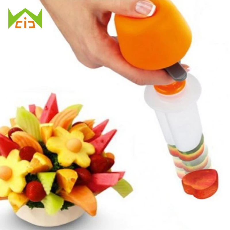 WCIC 1 Set DIY Fruit Shape Cutter Canape Maker Food Vegetable Salad Carving Desert Cake Mold Decorating Tool Perfect for Party
WCIC 1 Set DIY Fruit Shape Cutter Canape Maker Food Vegetable Salad Carving Desert Cake Mold Decorating Tool Perfect for Party