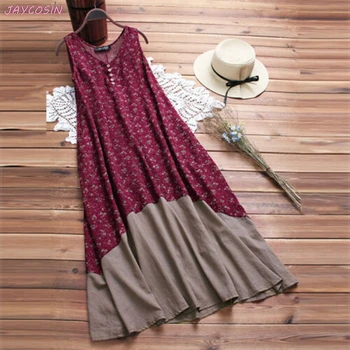 2019 Dress Plus Size S- 5XL Women Linen Vintage Print Patchwork Casual Loose Boho Long Retro Maxi Dress Lover Gift Drop #0326
2019 Dress Plus Size S- 5XL Women Linen Vintage Print Patchwork Casual Loose Boho Long Retro Maxi Dress Lover Gift Drop #0326