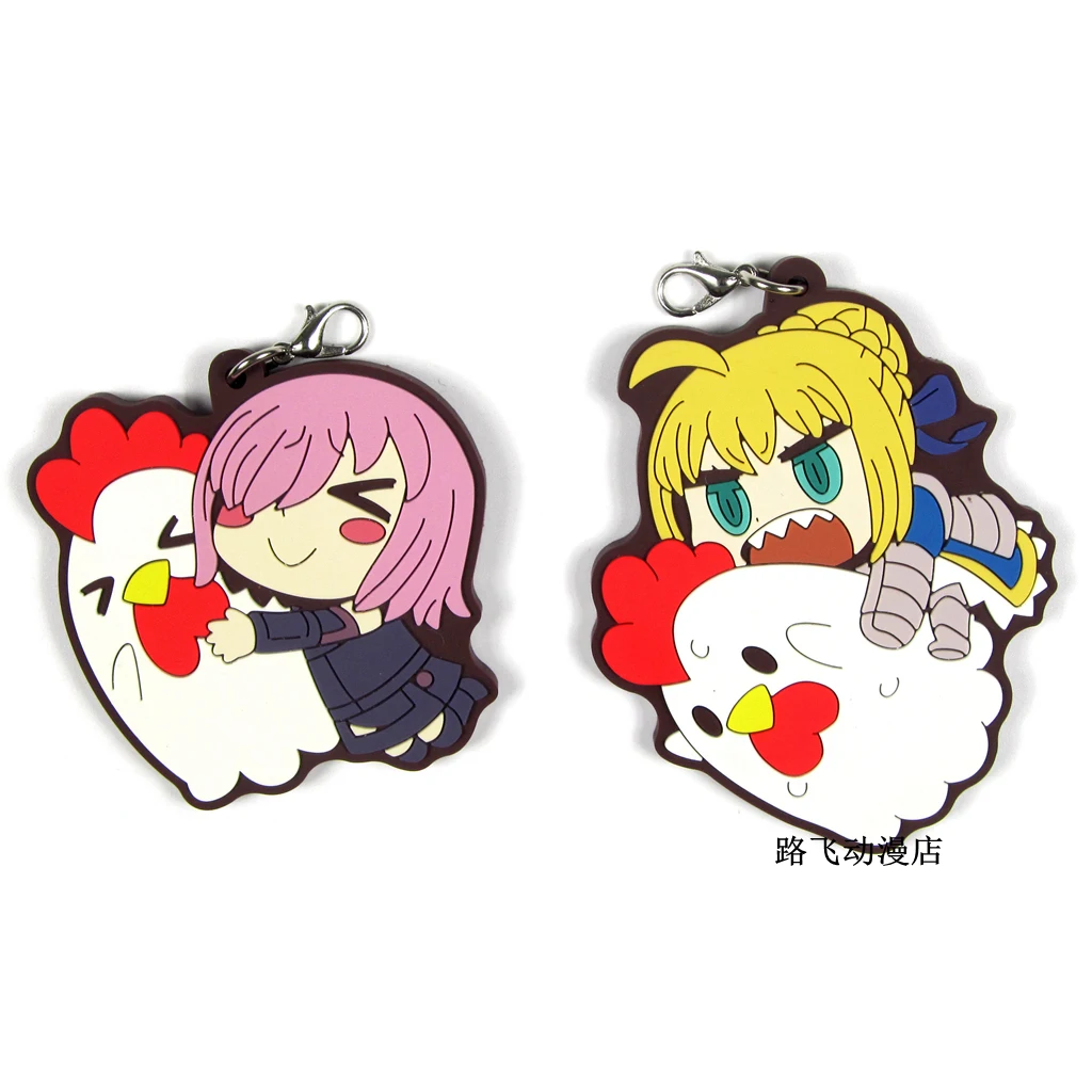 Fate/Grand Order FGO Action Figure Anime Model Saber Mash Kyrielight/Matthew Kyrielight Rubber Keychain Pendant Toys Gifts 6cm
Fate/Grand Order FGO Action Figure Anime Model Saber Mash Kyrielight/Matthew Kyrielight Rubber Keychain Pendant Toys Gifts 6cm