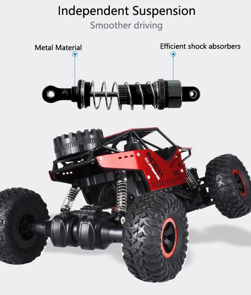 2.4 GHz 4WD Off-Road Climbing Crawler - C08S 12 2.4 GHz 4WD Off-Road Climbing Crawler - C08S 12