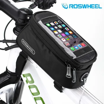 ROSWHEEL 4.8" 5.7"Cycling Bike Bicycle bags panniers Frame Front Tube Bag For Cell Phone MTB Bike Touch Screen Bag drop shipping
ROSWHEEL 4.8" 5.7"Cycling Bike Bicycle bags panniers Frame Front Tube Bag For Cell Phone MTB Bike Touch Screen Bag drop shipping