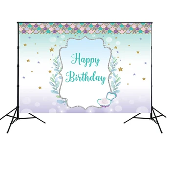 HUAYI Mermaid Birthday Backdrop Newborn Baby Shower Cake Table Decor fish scales Photo Background Under The Sea backdrop w-1946
HUAYI Mermaid Birthday Backdrop Newborn Baby Shower Cake Table Decor fish scales Photo Background Under The Sea backdrop w-1946