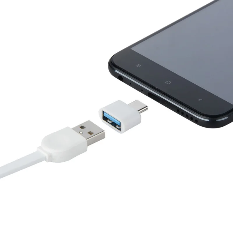 

USB Female to USB-C Type C 3.1 OTG Male Data Adapter For Samsung S10 LG G6 G5 V20 OnePlus 7 Huawei P30 P20 Pro mate20