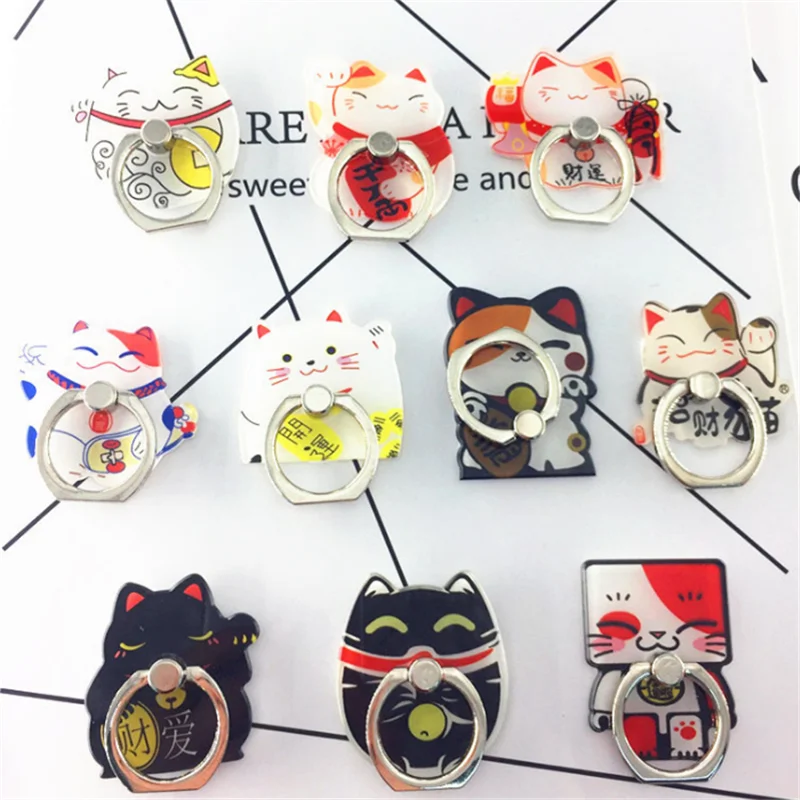 UVR 360 Degree Lovely Cat New Year Gift Kitty Finger Ring Smartphone Stand Holder Mobile Phone Holder Stand For iPhone All Phone
UVR 360 Degree Lovely Cat New Year Gift Kitty Finger Ring Smartphone Stand Holder Mobile Phone Holder Stand For iPhone All Phone