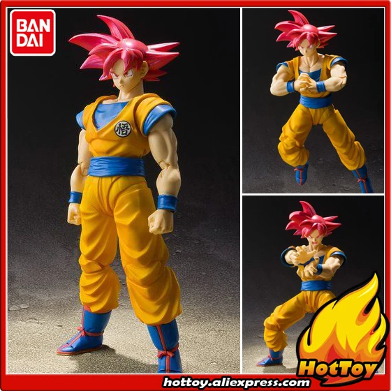Original BANDAI Tamashii Nations S.H.Figuarts (SHF) Exclusive Action Figure - Super Saiyan God Son Gokou "Dragon Ball SUPER
Original BANDAI Tamashii Nations S.H.Figuarts (SHF) Exclusive Action Figure - Super Saiyan God Son Gokou "Dragon Ball SUPER