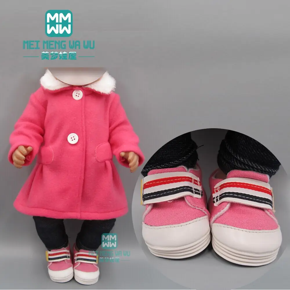 Baby colthes for doll fit 43cm new born doll accessories rose red fur coat + tight trousers
Baby colthes for doll fit 43cm new born doll accessories rose red fur coat + tight trousers