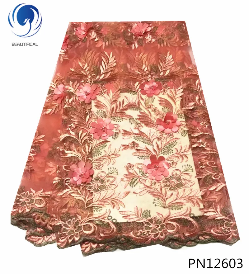 BEAUTIFICAL african wedding 3d net lace fabric latest 3d flower african laces 2019 with beads new arrivals 5yards PN126
BEAUTIFICAL african wedding 3d net lace fabric latest 3d flower african laces 2019 with beads new arrivals 5yards PN126