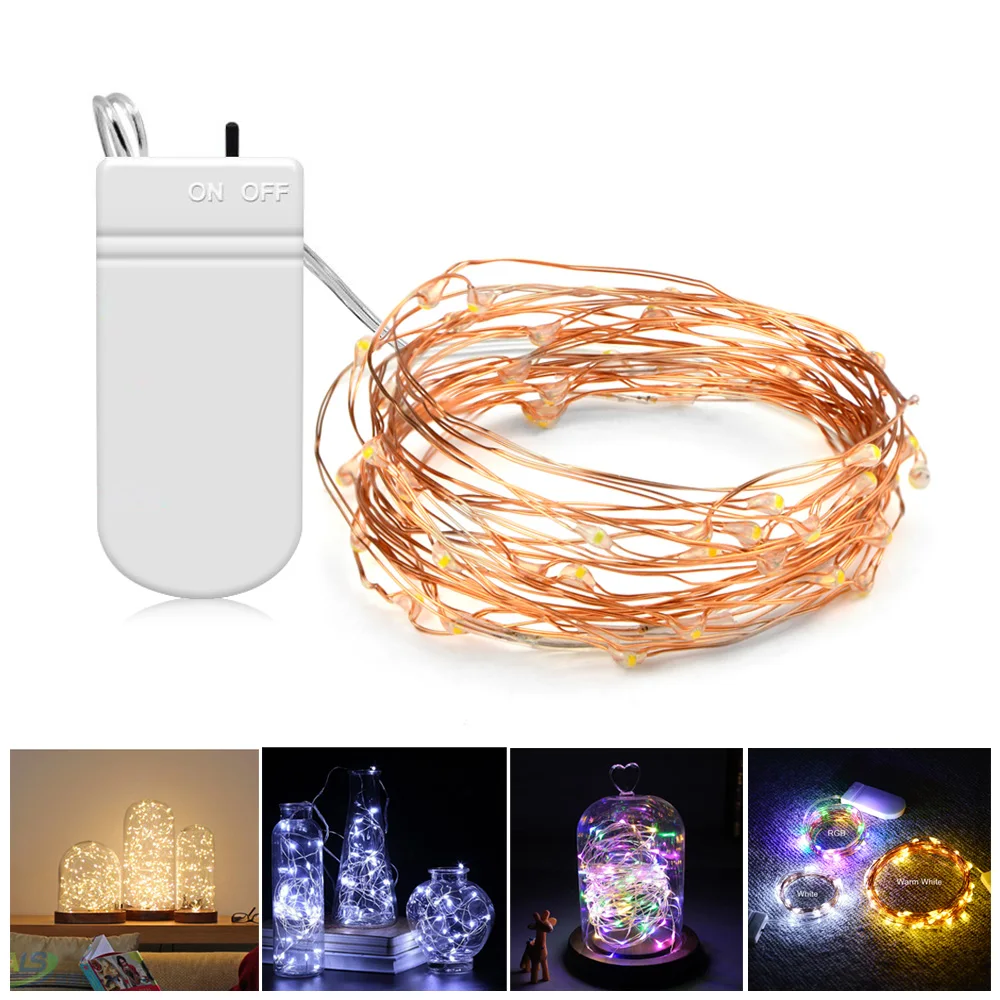 LED Night light 2M 5M desk Decoration light Night lamp Battery Operated LED String light For Festival Wedding Holiday home light
LED Night light 2M 5M desk Decoration light Night lamp Battery Operated LED String light For Festival Wedding Holiday home light