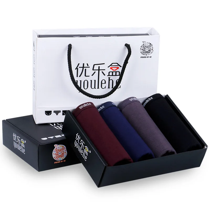 Seedrulia 4Pieces Per Set Sexy Boxer Soft Comfortable Men Boxers Underwear Solid Panties Underpants Cueca Boxer shorts
Seedrulia 4Pieces Per Set Sexy Boxer Soft Comfortable Men Boxers Underwear Solid Panties Underpants Cueca Boxer shorts