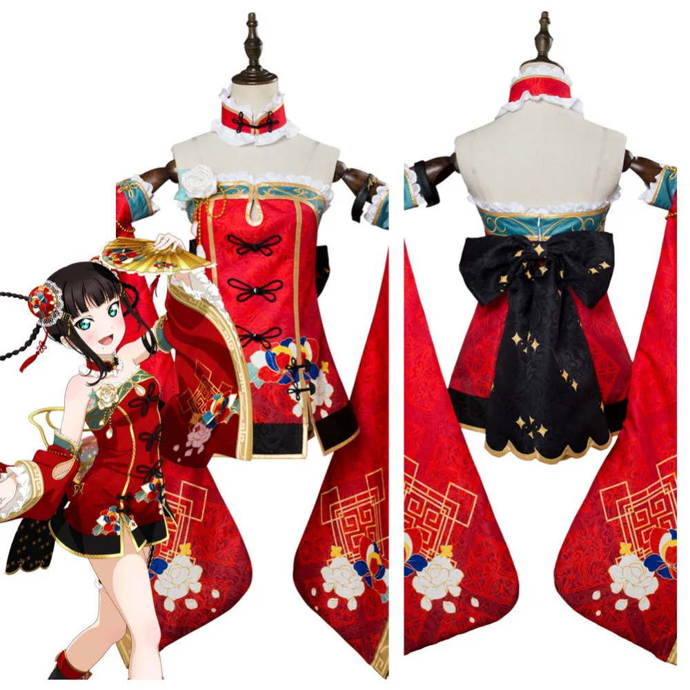 LoveLive Aqours Kurosawa Dia Cosplay Costume Awakening Dress Women Girls Halloween Carnival Costumes Custom Made
LoveLive Aqours Kurosawa Dia Cosplay Costume Awakening Dress Women Girls Halloween Carnival Costumes Custom Made