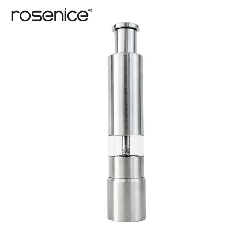 Multi-function Stainless Steel Pepper Shaker Peppercorns Mill Pepper Grinder Mill Salt and Pepper Cruchser Manual Grinder
Multi-function Stainless Steel Pepper Shaker Peppercorns Mill Pepper Grinder Mill Salt and Pepper Cruchser Manual Grinder