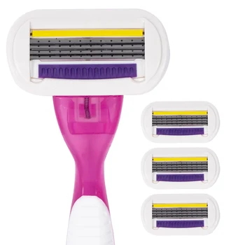 1 Razor Handle 1 Razor Blades Manual Women Shaving Hair Safety Lady Head Lady Head Shaver Women For Bikini бритва
1 Razor Handle 1 Razor Blades Manual Women Shaving Hair Safety Lady Head Lady Head Shaver Women For Bikini бритва