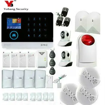 YobangSecurity Android IOS APP Glass Break Pet Immune Sensor IP Camera Touch Keypad Wifi GSM GPRS Home Security Burglar Alarm
YobangSecurity Android IOS APP Glass Break Pet Immune Sensor IP Camera Touch Keypad Wifi GSM GPRS Home Security Burglar Alarm